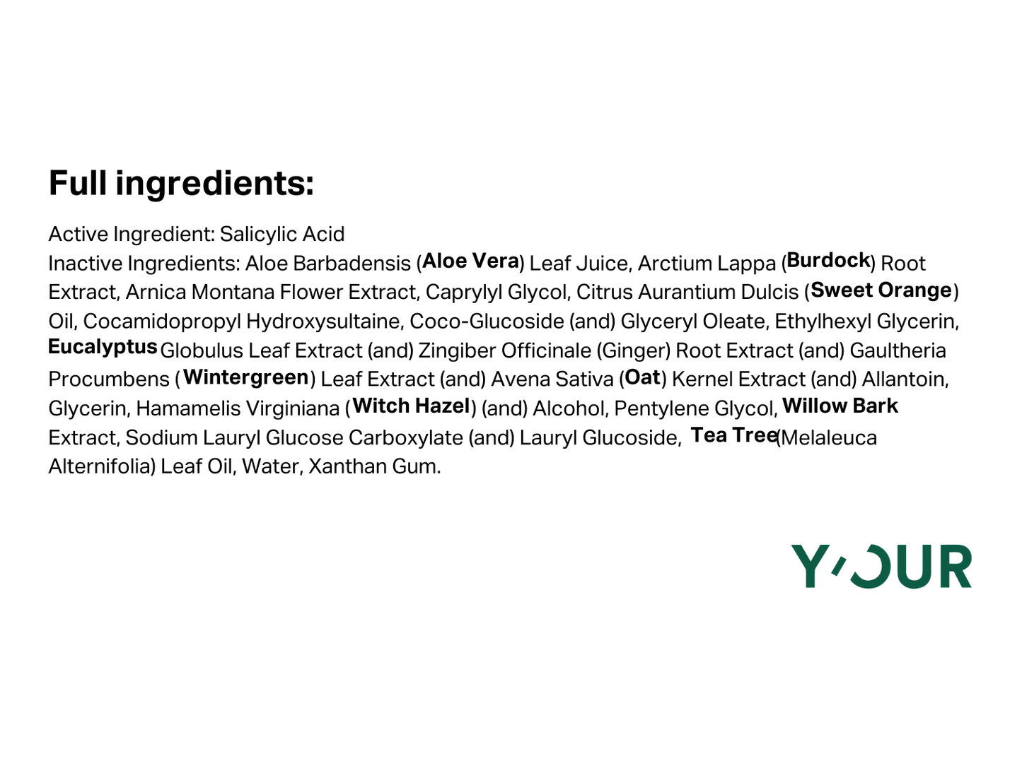 Anti-acne Body Wash
