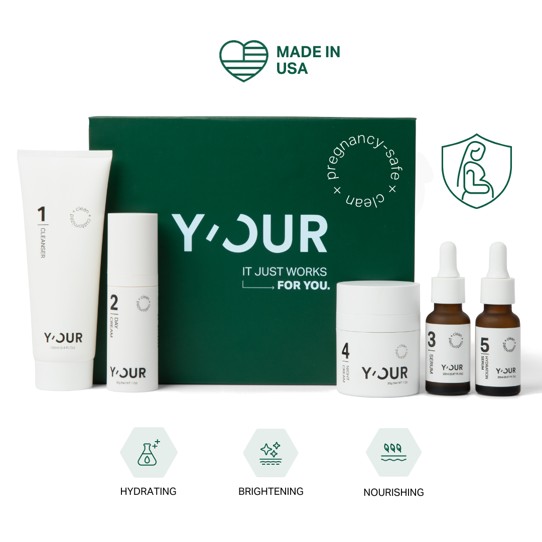 Pregnant-Safe & Non-Toxic 5-Step Skincare Regimen