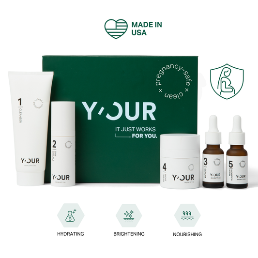 Pregnant-Safe & Non-Toxic 5-Step Skincare Regimen